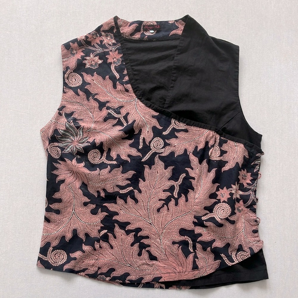 🍄Maggie Walt Pink Asymmetrical Sleeveless Tank Top
